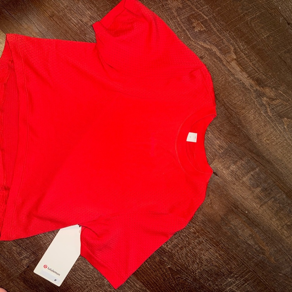 Lululemon Swiftly High Low Cropped Short Sleeve - Picture 4 of 6